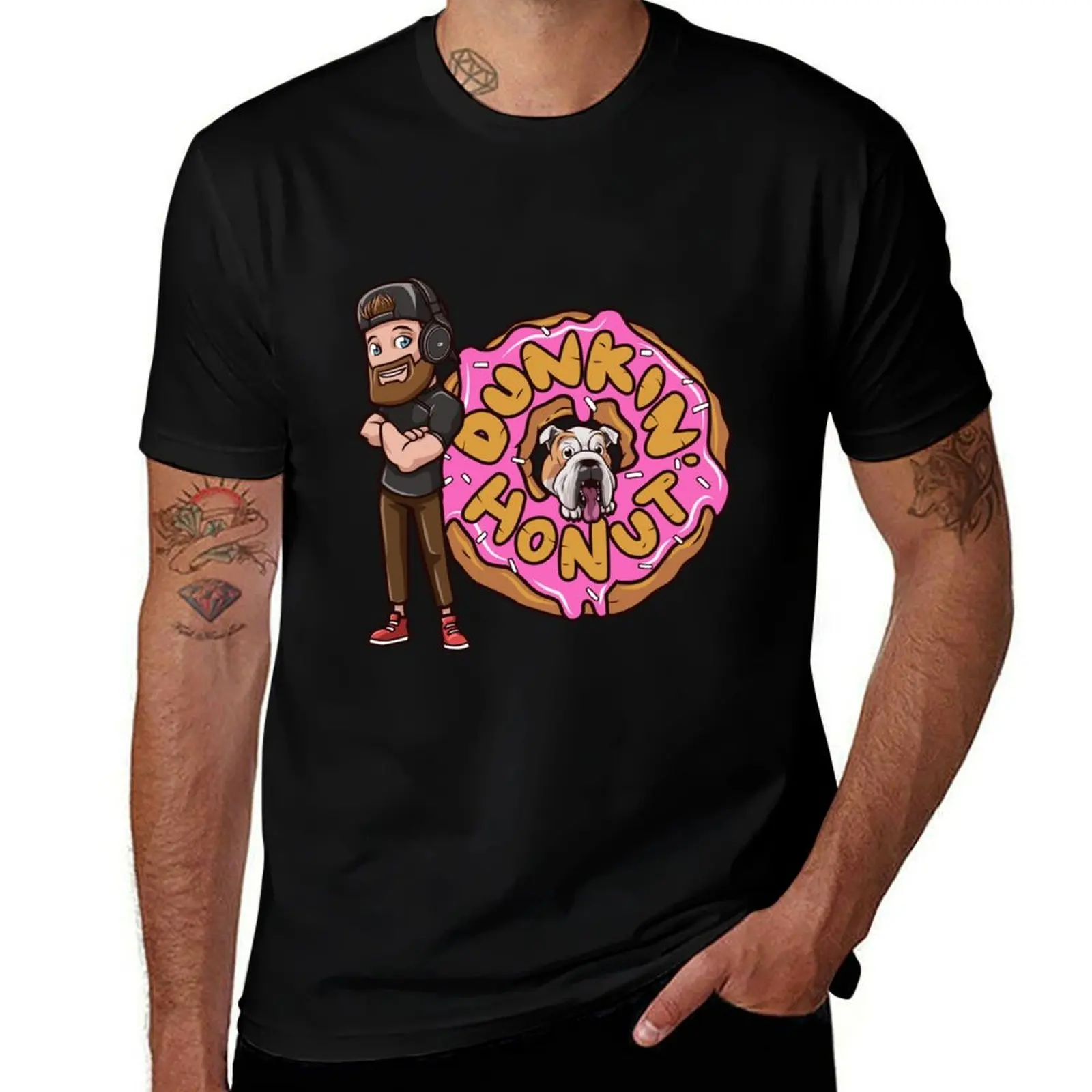 Winston Breaching Logo T-Shirt Street Art Print Tee Shirt