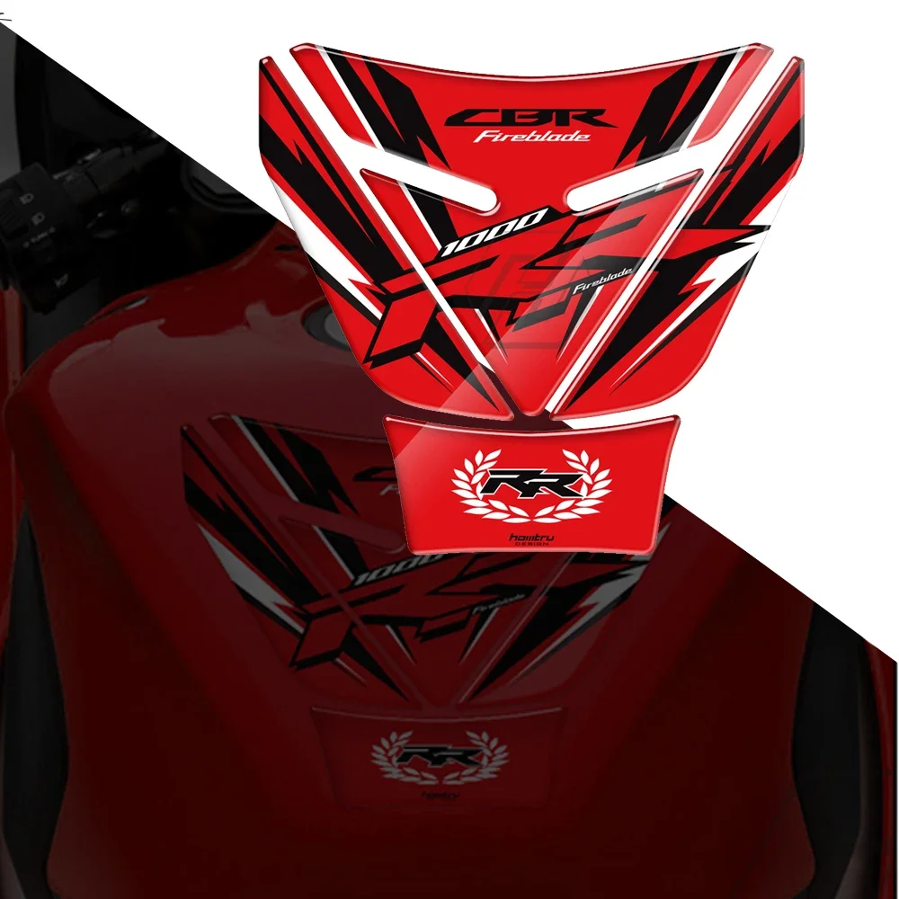 

3D защитный чехол для бензобака мотоцикла для Honda CBR1000RR Fireblade 2008-2016, высококачественная резиновая накладка на бак