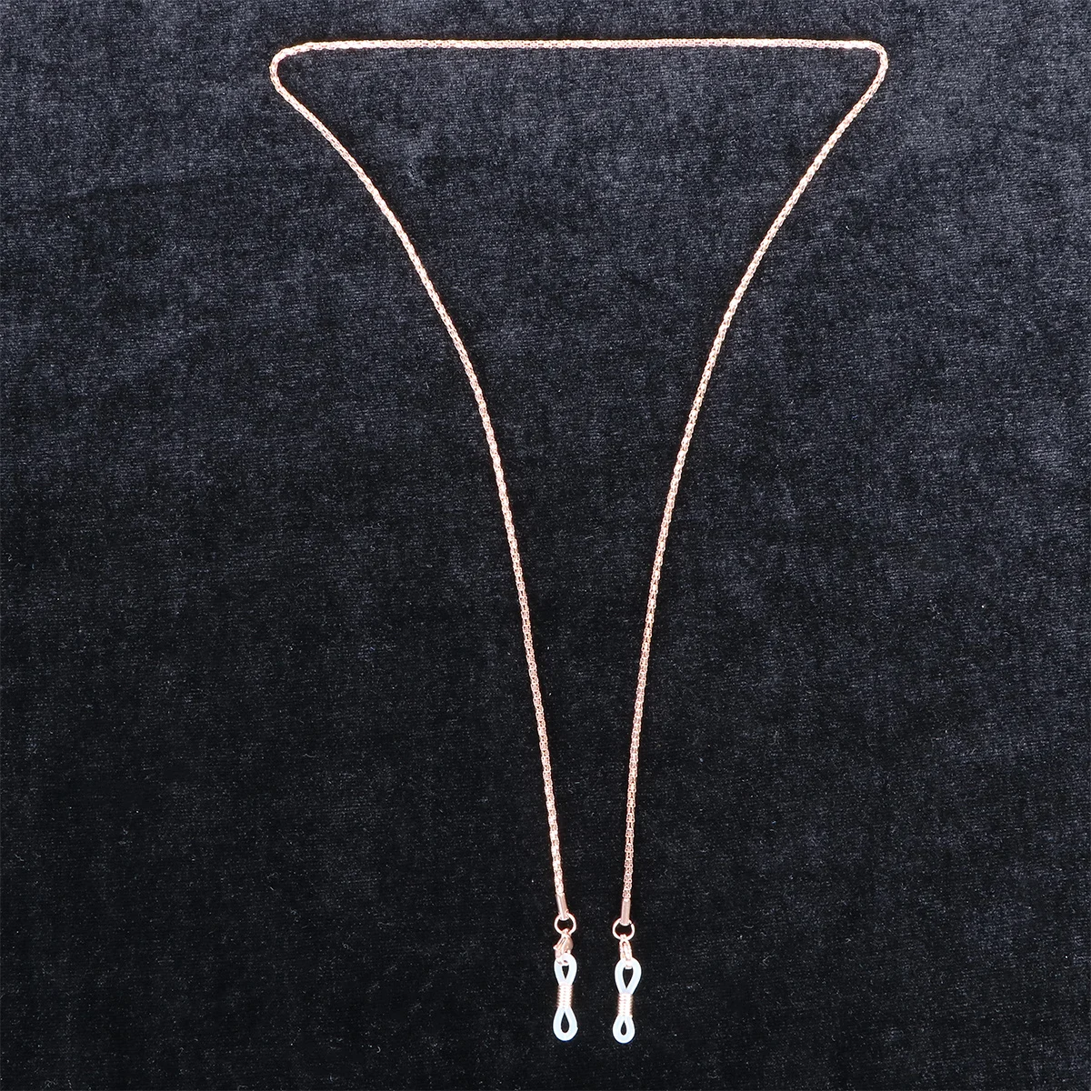 

Retro Eyeglass Chain Stainless Steel Snake Chain with Metal Coils Non-Slip Glasses Cord Holder Fashion Necklace Accessory