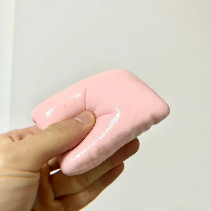 Oreiller chat mignon Squishy à montée lente, jouet sensoriel ASMR, soulagement du stress pour l'anxiété, tdah, autisme, cadeau pour enfants et adultes