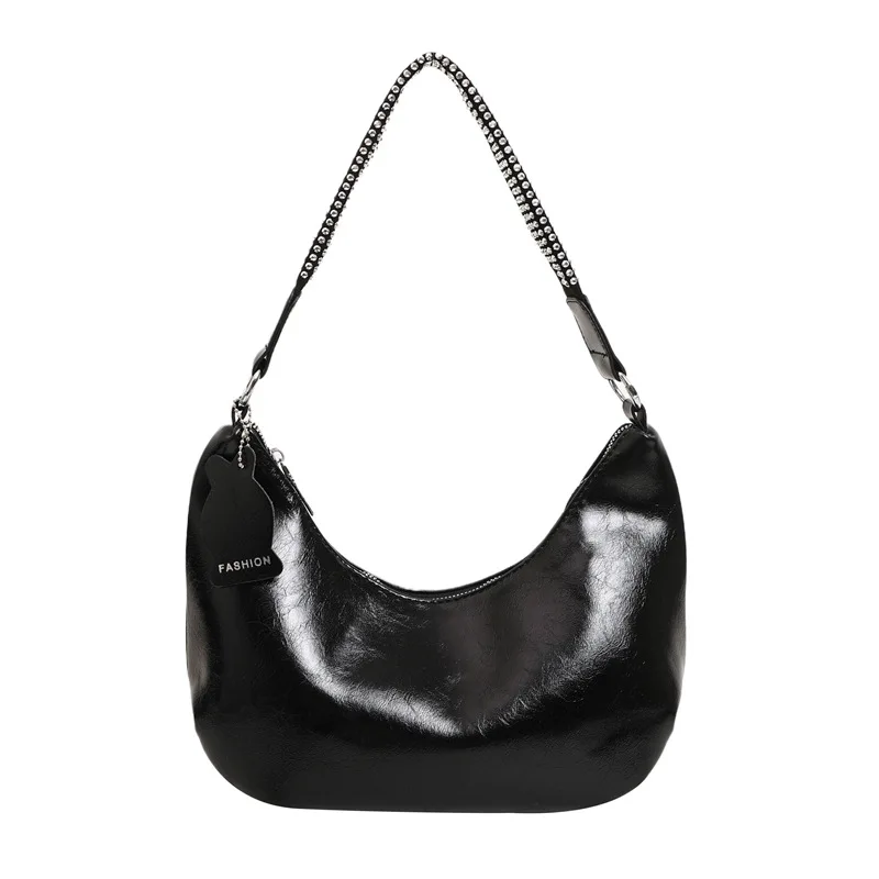 

Trendy Korean Style Chain Crossbody Bag for Women - Premium Feel, Minimalist Design, Elegant Shoulder Bag for Professional Women