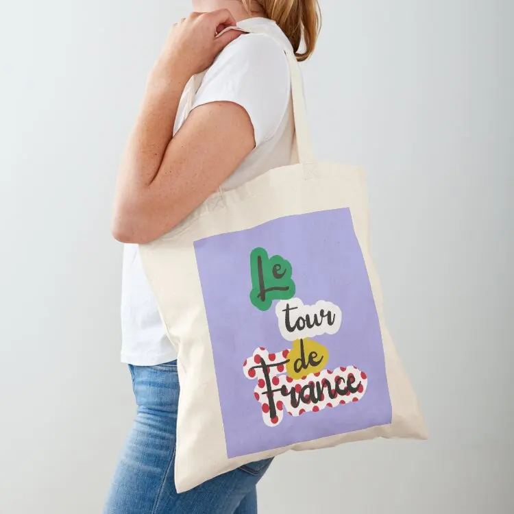Le tour de France Tote Bag Shopper bag canvas shopping bag Fabric