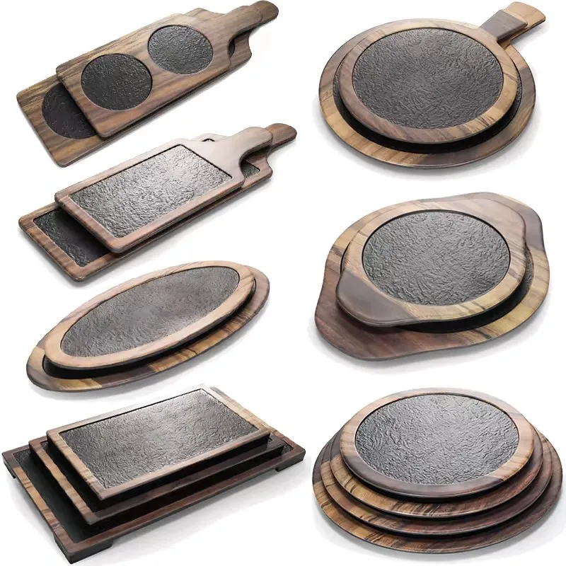 

Западный барбекю, стейк, тарелка, ресторан, отель, меламиновая пластиковая посуда, японский суши, сашими, дом