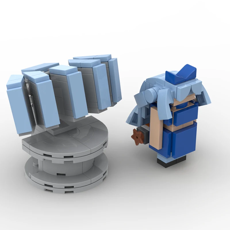 

162 шт. MOC якорь Aegis Squad наблюдение эксперт премиум-класса NIKKE персонаж DIY модель строительные блоки игрушки на день рождения подарок