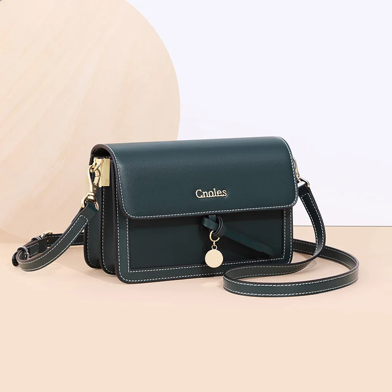 Cnoles Women Crossbody Bags Shoulder Bags Office Tote Commuter Lether Luxury Design Messenger Bags Purse and Handbags Satchels