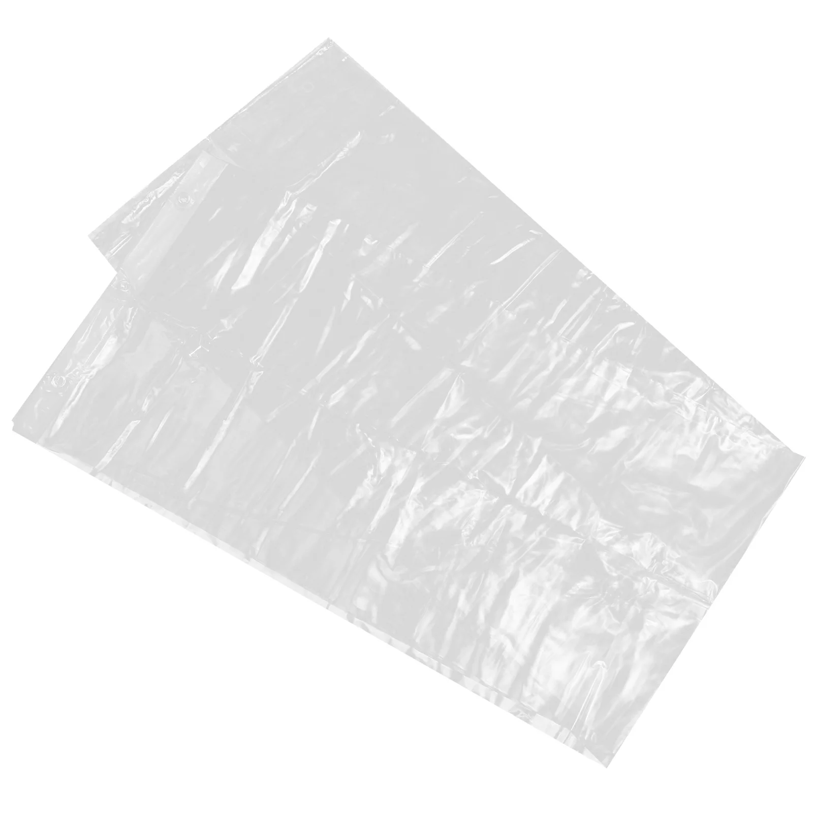 

Clear Waterproof Shower Curtain Liner Thick Reusable Indoor Bathroom Shower Curtain Bathtub Divider Splash Proof