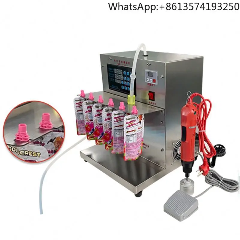 

China Factory Cheap Stand up Pouch Water Detergent Filling and Capping Machine Filling Machine Liquid