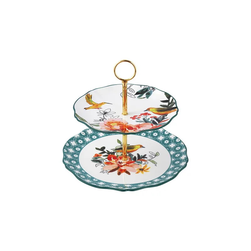 String plate Ceramic fruit plate Cake plate Afternoon tea snackplate