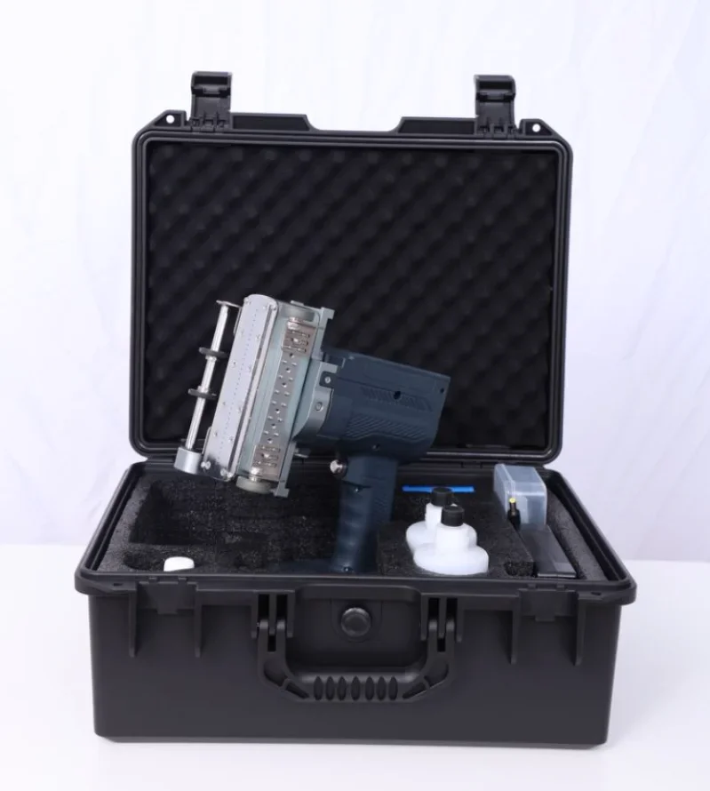 طابعة تاريخ انتهاء الصلاحية ذات التنسيق الكبير 60 مم، طابعة نافثة للحبر ذات طابع كبير مع حزام ناقل لرمز الدفعة