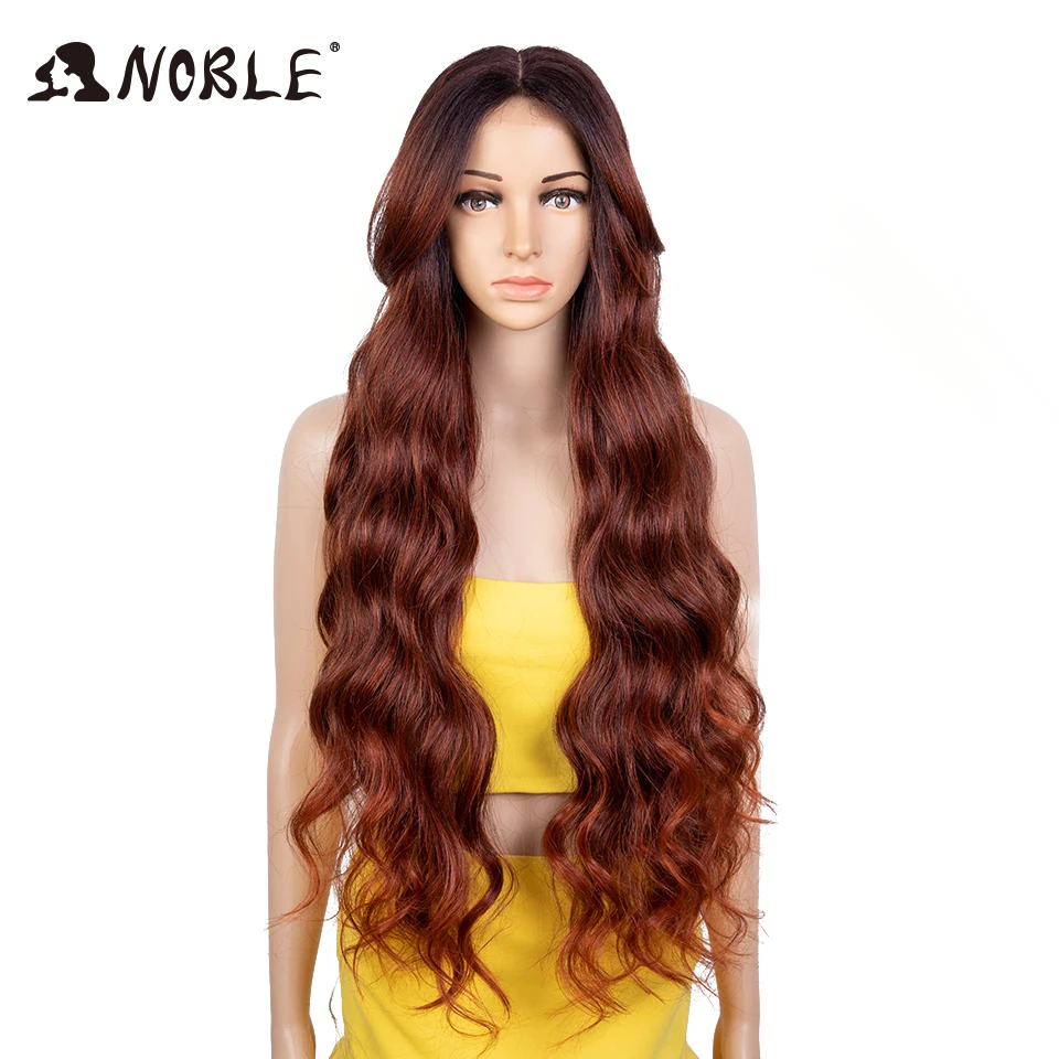 Noble Wavy Synthetic Lace Front Wig 34