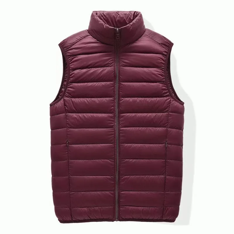 

Men's Winter Cotton Vest Plus Size Casual Loose Fit Warm Sleeveless Jacket for Autumn Winter Fashion