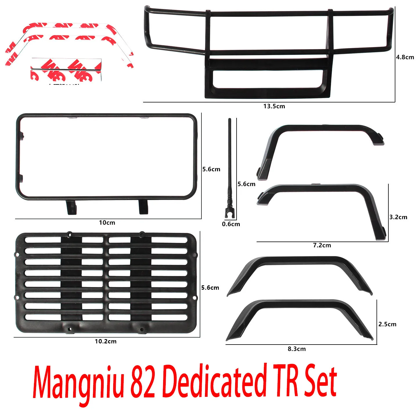 Mangniu MN82 RC Car Original 1/12 Parts