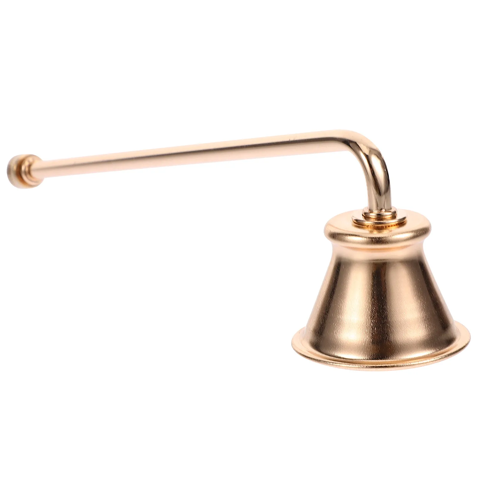 Metal Snuffer Long Handle Lightweight Iron Extinguisher Cap Safely Extinguish Wick Without Splashing Flame Snuffer