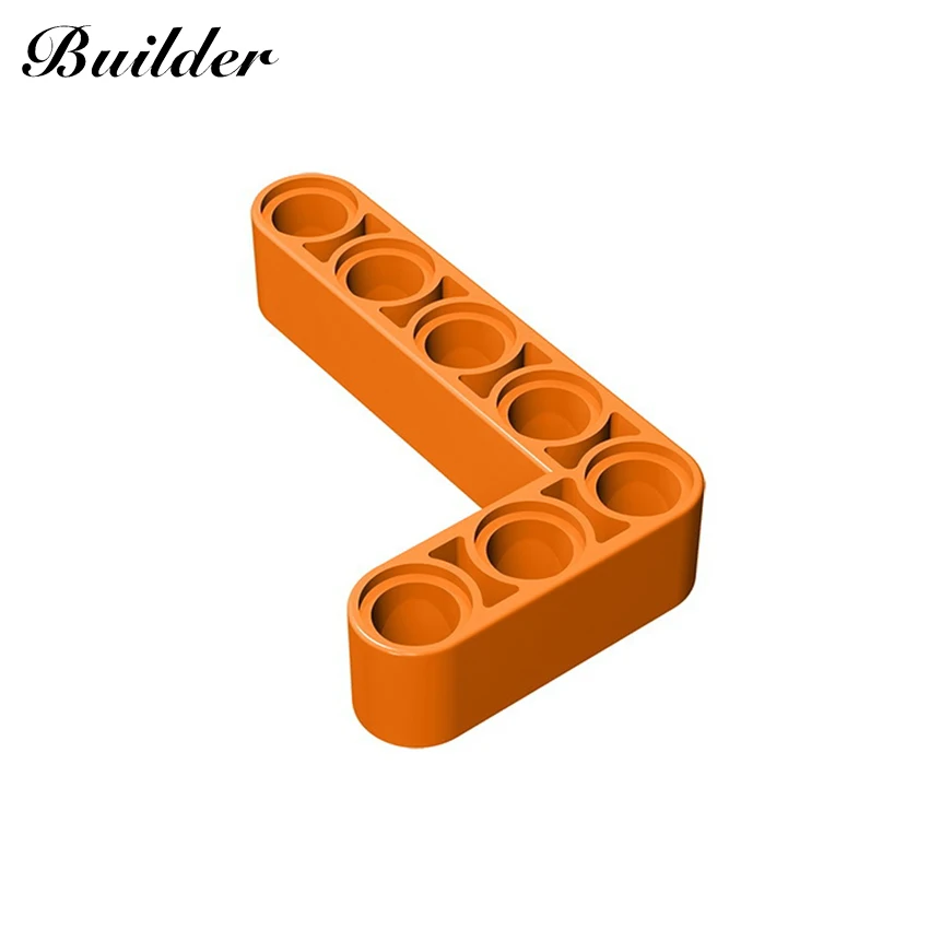 Little Builder 32526 Building Blocks DIY Assembles Toys MOC Technology Bricks 3x5 L-Shaped Arm Liftarm 10pcs Gift for Children