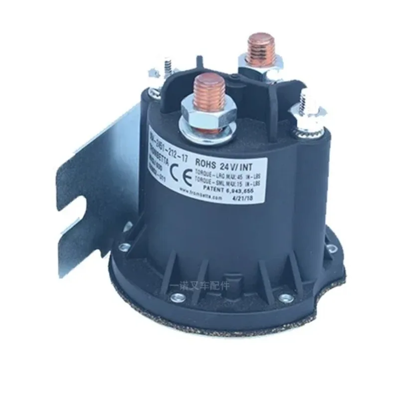 Semi electric stacker forklift accessories Hydraulic power unit DC motor Oil pump station 12/24V contact relay