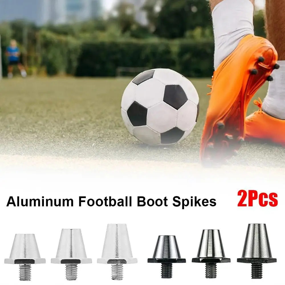 

2Pcs New 11/13mm Football Boot Spikes Non Slip M5 Thread Soccer Shoe Studs Aluminum Soccer Boot Cleats Firm Ground Sports