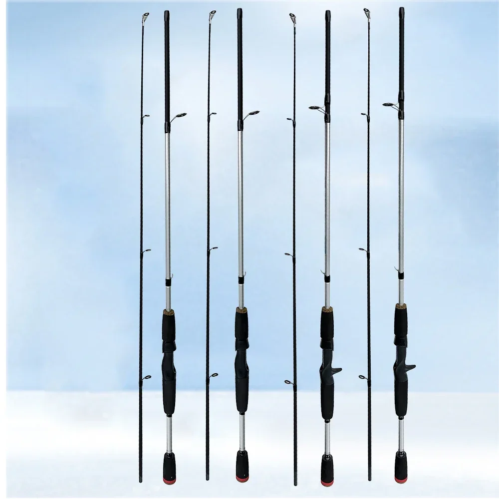 Casting Spinning Fishing Rod 1.65/1.8M UltraLight Travel Feeder Pole 2 Sections EVA Handle Fishing Rod Pesca Bait WT. 5-20g