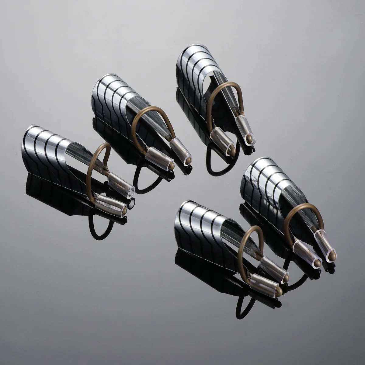 5 stücke Wiederverwendbare Folie Kunst Aluminium Formen Für Falsche Nagel Entfernung Häutchen Pflege Langlebige Maniküre Werkzeuge Nagel Behandlung