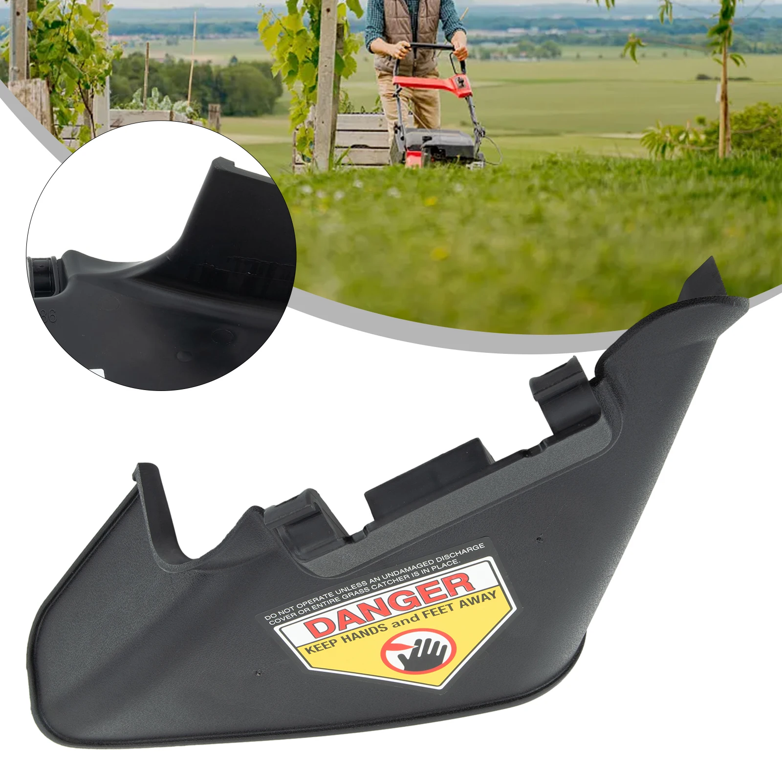 1 Pcs Replacement Side Discharge Chute For For Walk-Behind Mowers Designed For For Compatibility With Part Number 73107486