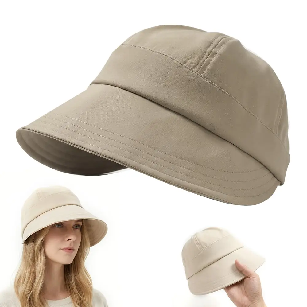Wide Brim Hat Comfortable Adjustable Sunscreen Hat Sun Hat Multi-Functional For Camping Running Beach Trips