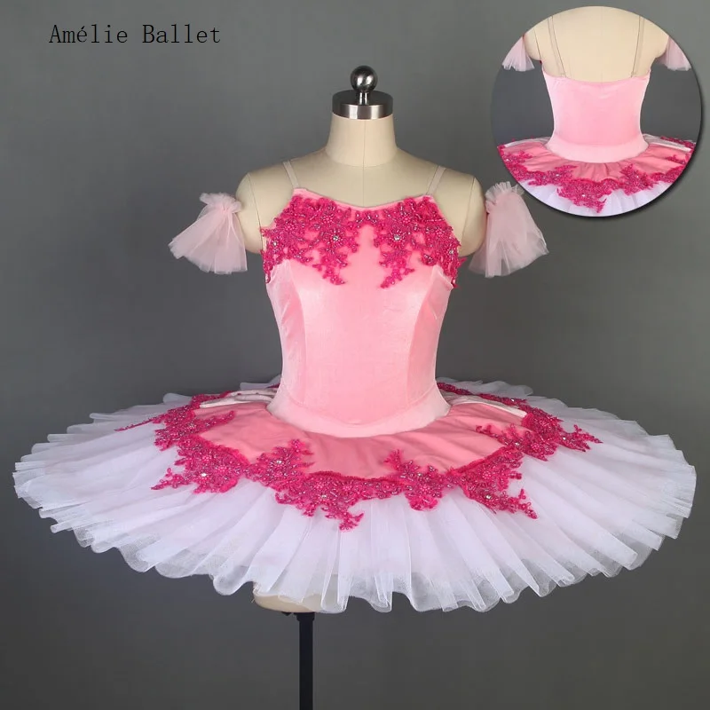 

BLL080 Sugar Plum Fairy Ballet Pancake Tutu Girls Women Stage Performance Costume Nutcracker Pre-Professional Ballet Dance Tutus