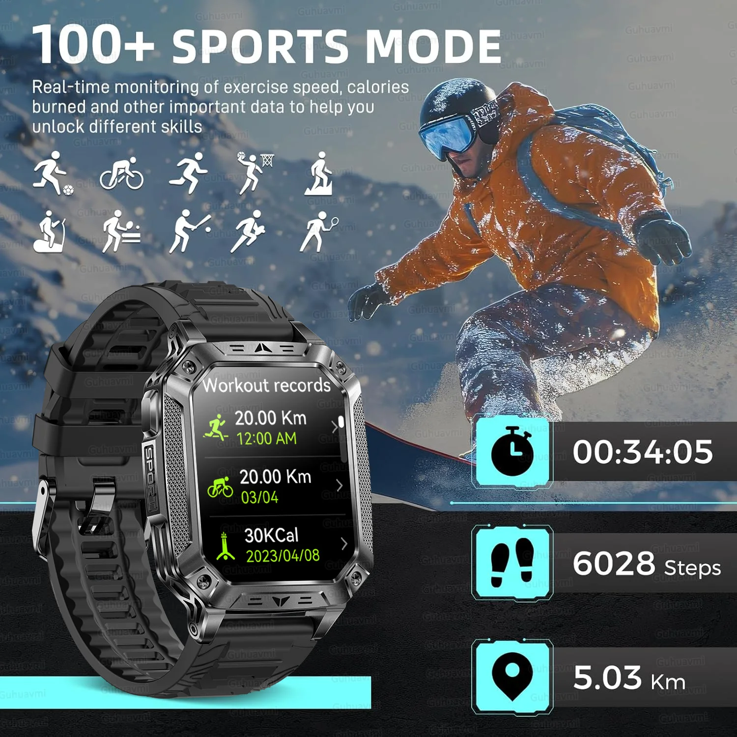 Military Outdoor 1400mAh Batte - Outdoor Sport Day ulasan dan harga