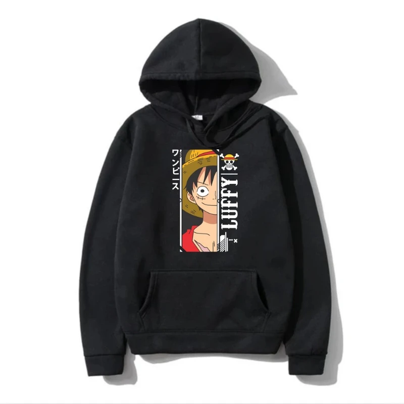 

Anime ONE PIECE Men's Hoodie Autumn and Winter New Streetwear Retro Fashion Men's and Women's Hoodie