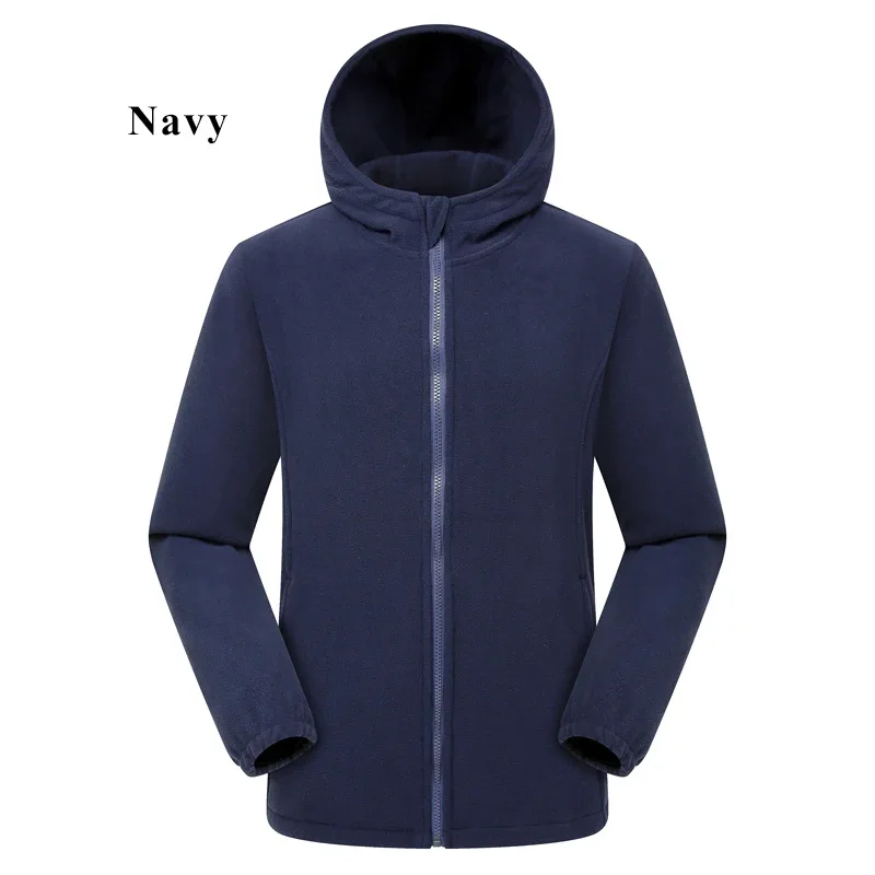 

Winter Men Fleece Hiking Plus Velvet Thicken Tourism Camping Trekking Outdoor Fishing Clothes Female Coat JK18