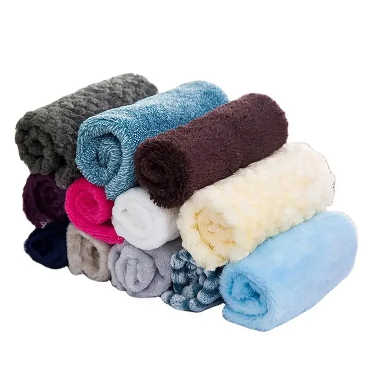 Super Absorbent Towels Soft Microfiber Cleaning Cloths Non Stick Oil Dish Cloth Rag for Household Dish Towel Kitchen Accessories