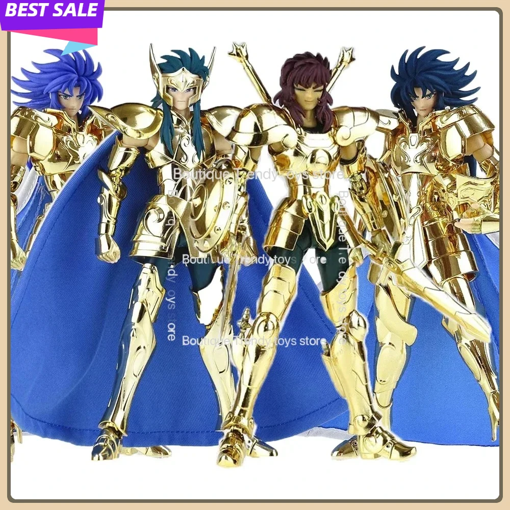 

In Stock Saint Seiya MST Myth Cloth Gold Knights Action Figure Gemini Saga Kanon Aquarius Camus Libra Dohko Collectible Model