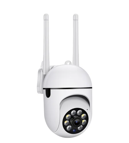 Imagen 2 del producto Cámara de seguridad A7 de 8mp, aplicación inalámbrica HD, IP, visión nocturna en color interior/exterior, Audio bidireccional 360 °   Color nocturno del monitor del bebé