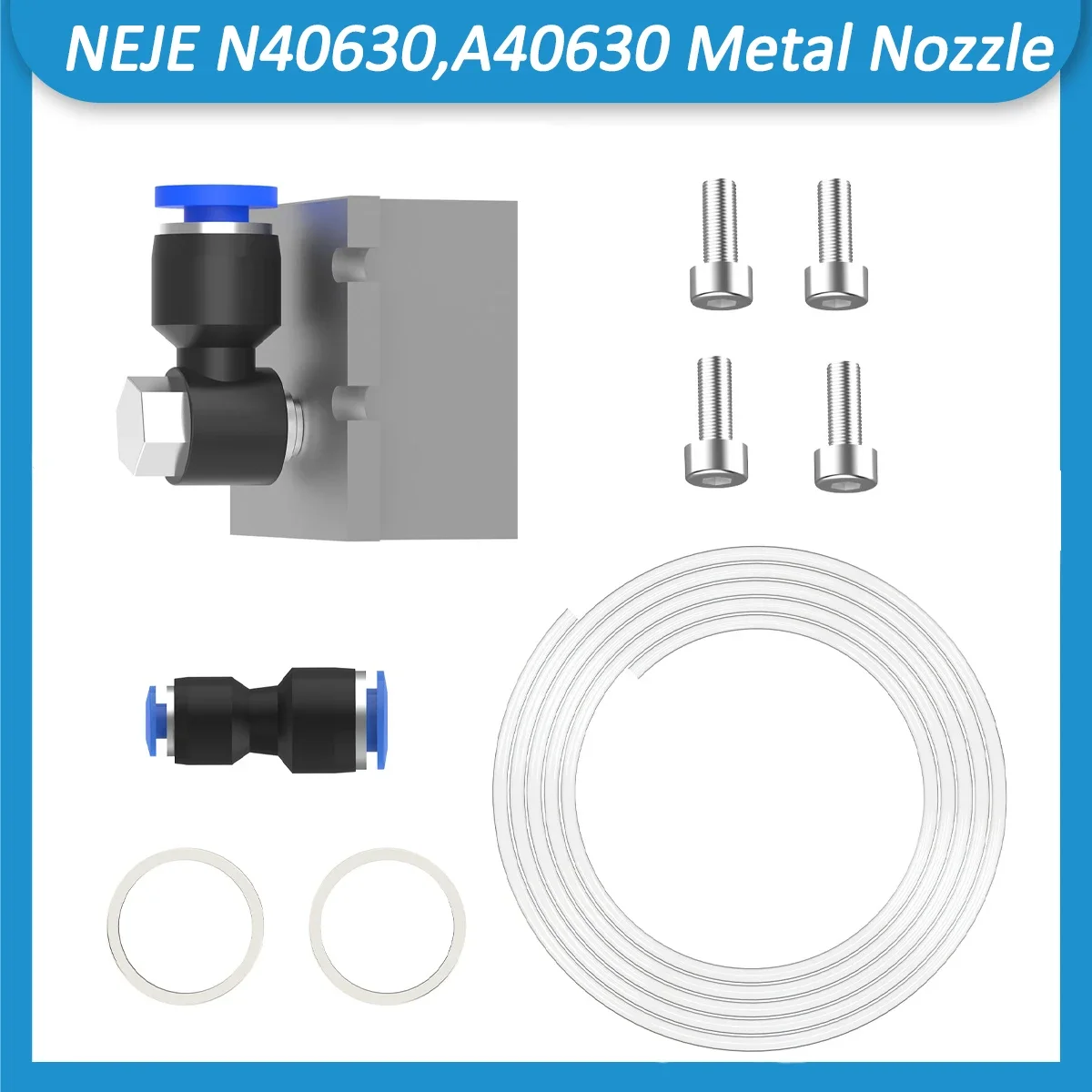 NEJE MF8 /MF11 /MF15 Kit de asistencia de aire de Control Manual para módulos láser NEJE