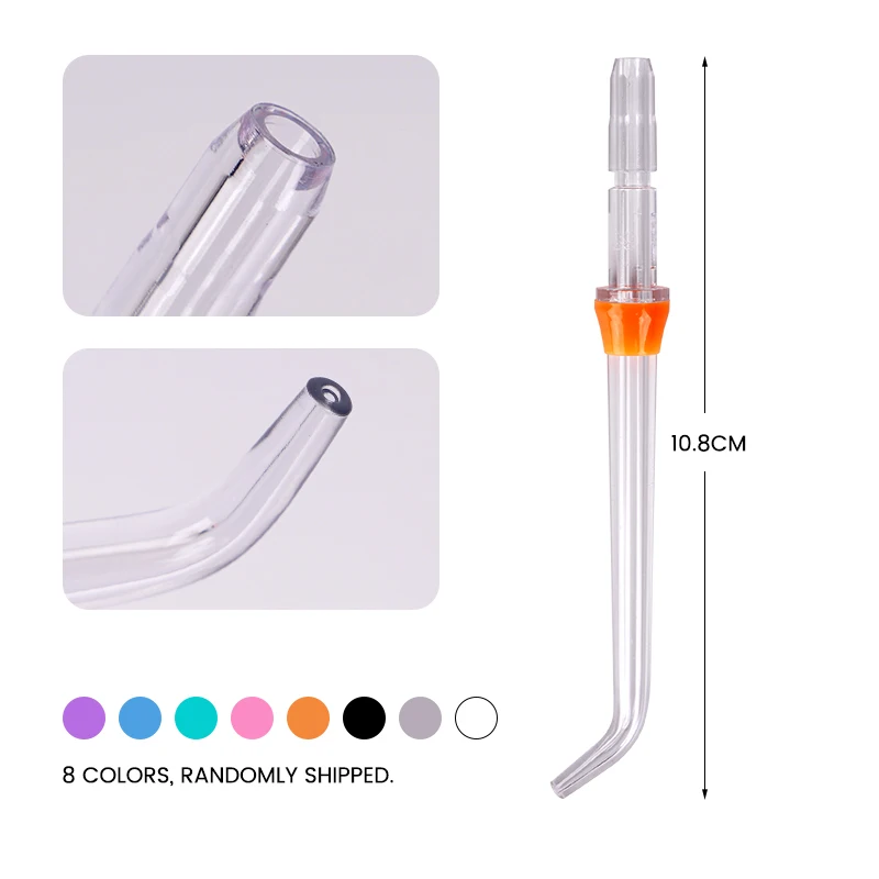 4Pcs Water Flosser Accessories Replacement Classic Jet Tips Oral Irrigators Standard Nozzle for Braces Cleaning Massage Gum