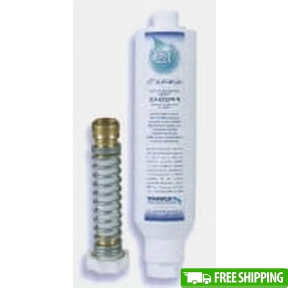 

Сменный фильтр, соединение садового шланга, встроенный фильтр для воды KDF GAC, улучшает качество воды, срок службы 1 года, шланг без изгиба