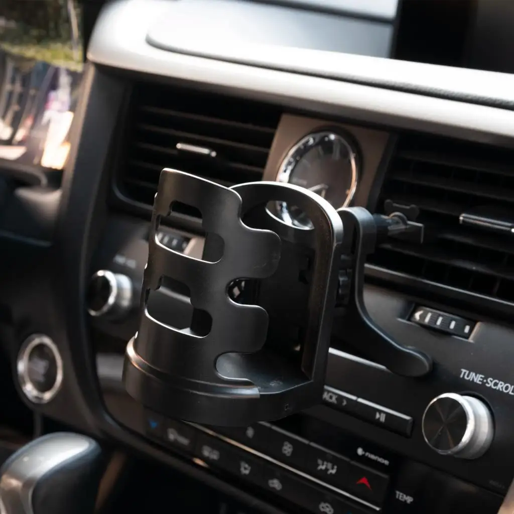 Auto Car Air Vent Outlet Beverage Cup Drink Water Bottle Clip-ons Holder Stand Interior Accessories