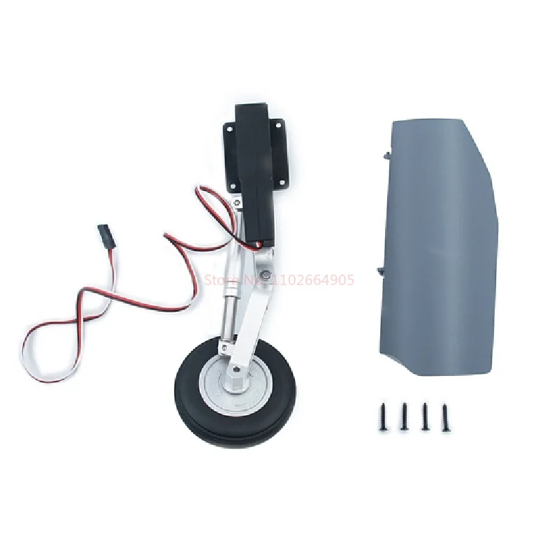 Xfly 80mm Alpha Grey Collection accessoires spéciaux corps de train d'atterrissage ailes principales queue verticale aile arrière horizontale