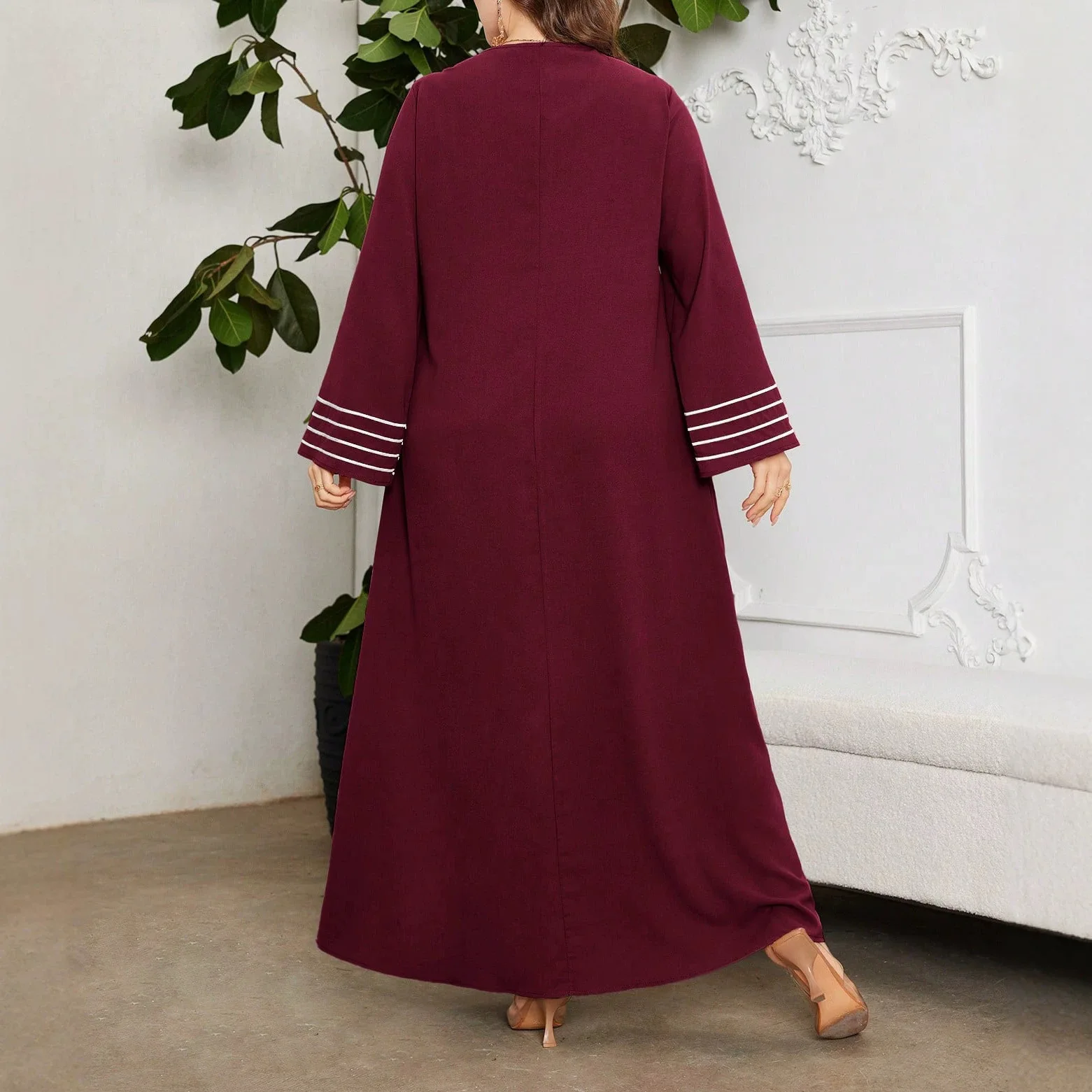0XL-4XL Plus Size Women Clothes Dresses Spring Autumn Robes Long Sleeve Street Style Casual 3XL 4XL Big Size Dress Oversized 2