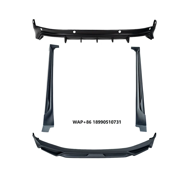

Manufacturer High Quality Pp Material Side Skirts Front Bumper and Rear Bumper Body Kit for Zeekr 001 2021+