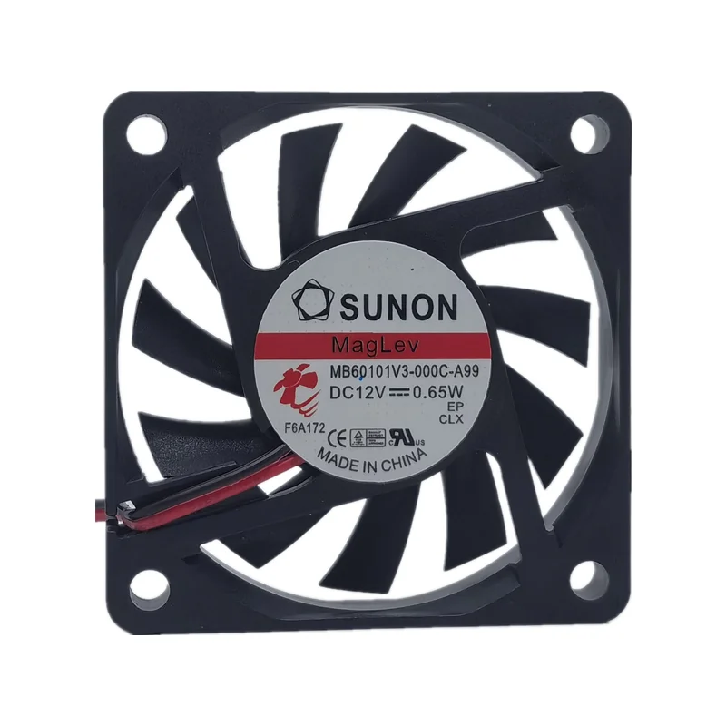 Nouveau pour sunon MB60101V3-000C-A99 12V 0.65w 6010 6cm lévitation magnétique ventilateur muet