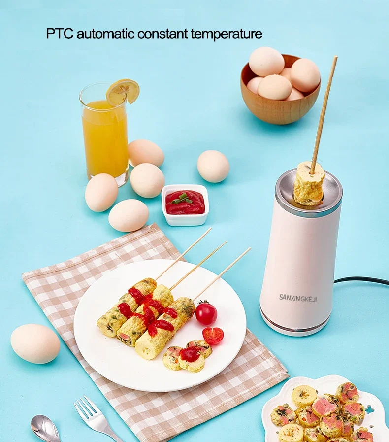 

Multifunctional Electric Omelette Egg Roll Maker Household Steam Egg boiler Machine Egg Cooker For Breakfast Cooking Tool 220V