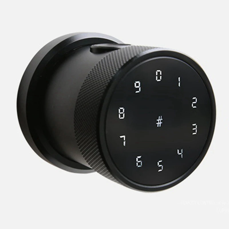 Usa Door Handle Biometric Fingerprint Keypad Digital Electronic Wifi Ttlock Smart Bedroom Round Knob Door Lock