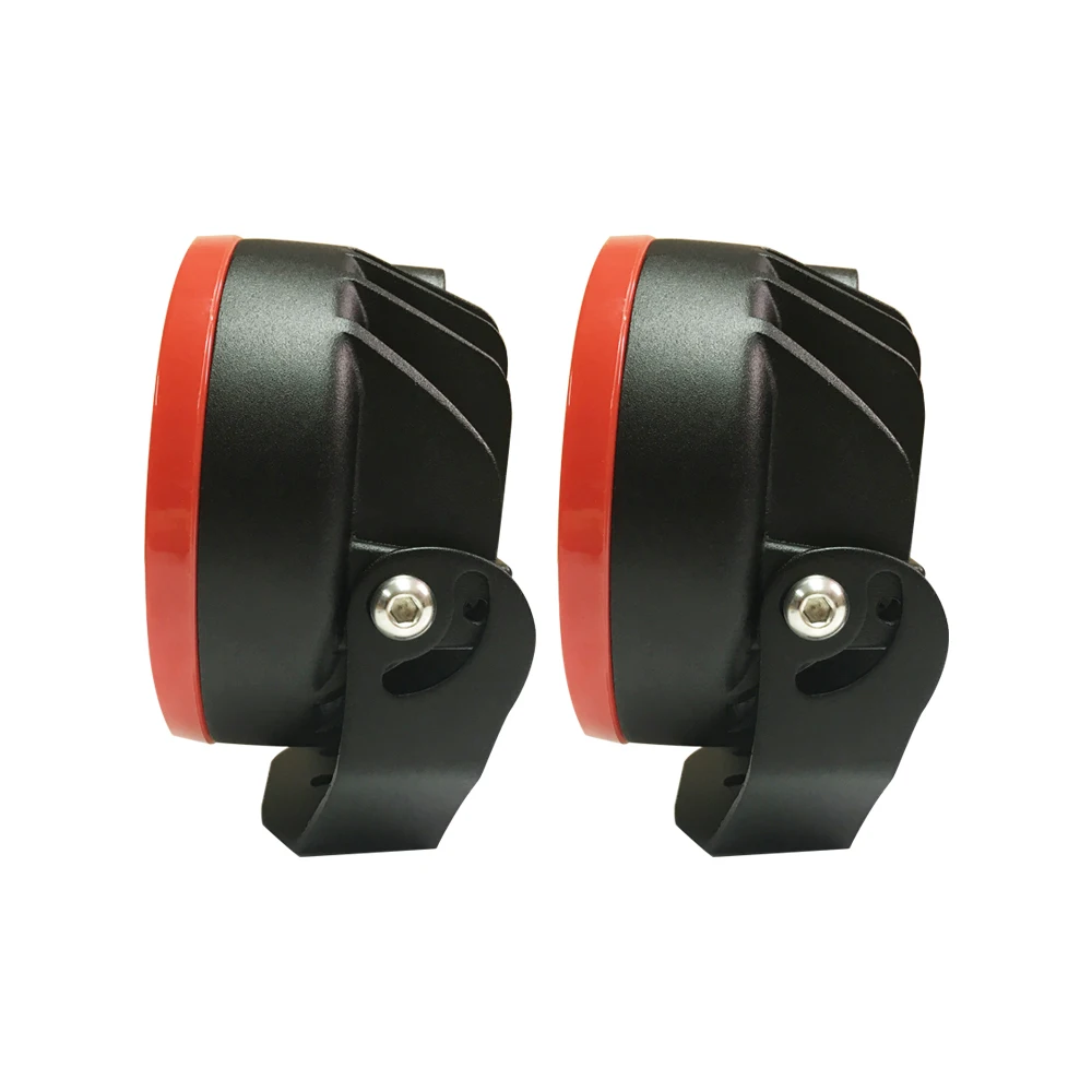 

SXMA LED6468 Additional Headlight Worklight Auxiliary Headlight 5.1" 60W for Tractor /Excavator 6000lm Waterproof Round 1pair