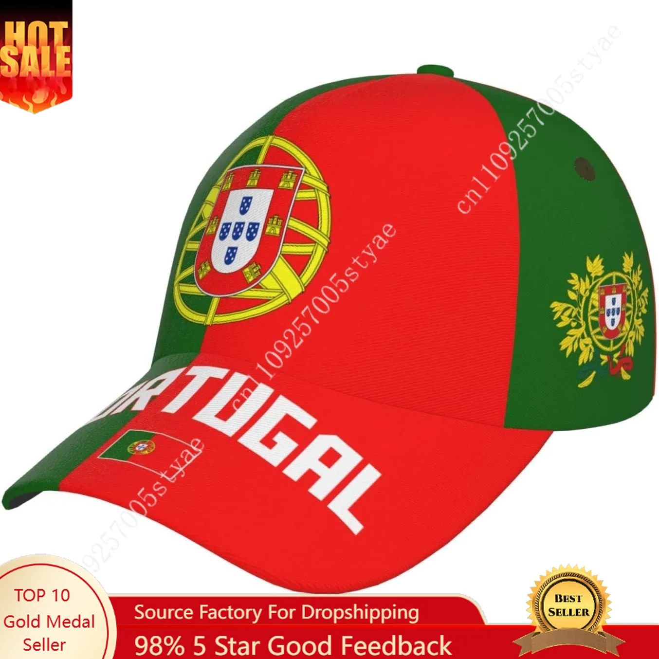 

Portugal Flag Hat Man Woman Baseball Cap Fashion Sunhat Adjustable Hip Hop Dad Hats Trucker Caps Casual Snapback Hat