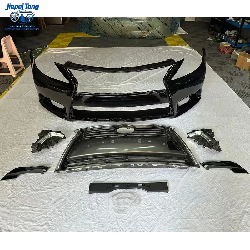 

Старая и новая передняя решетка бампера для Lexus LS460/600 2006-2012: Обновление BODYKIT до версии 2013-2016. Комплекты для кузова автомобиля.