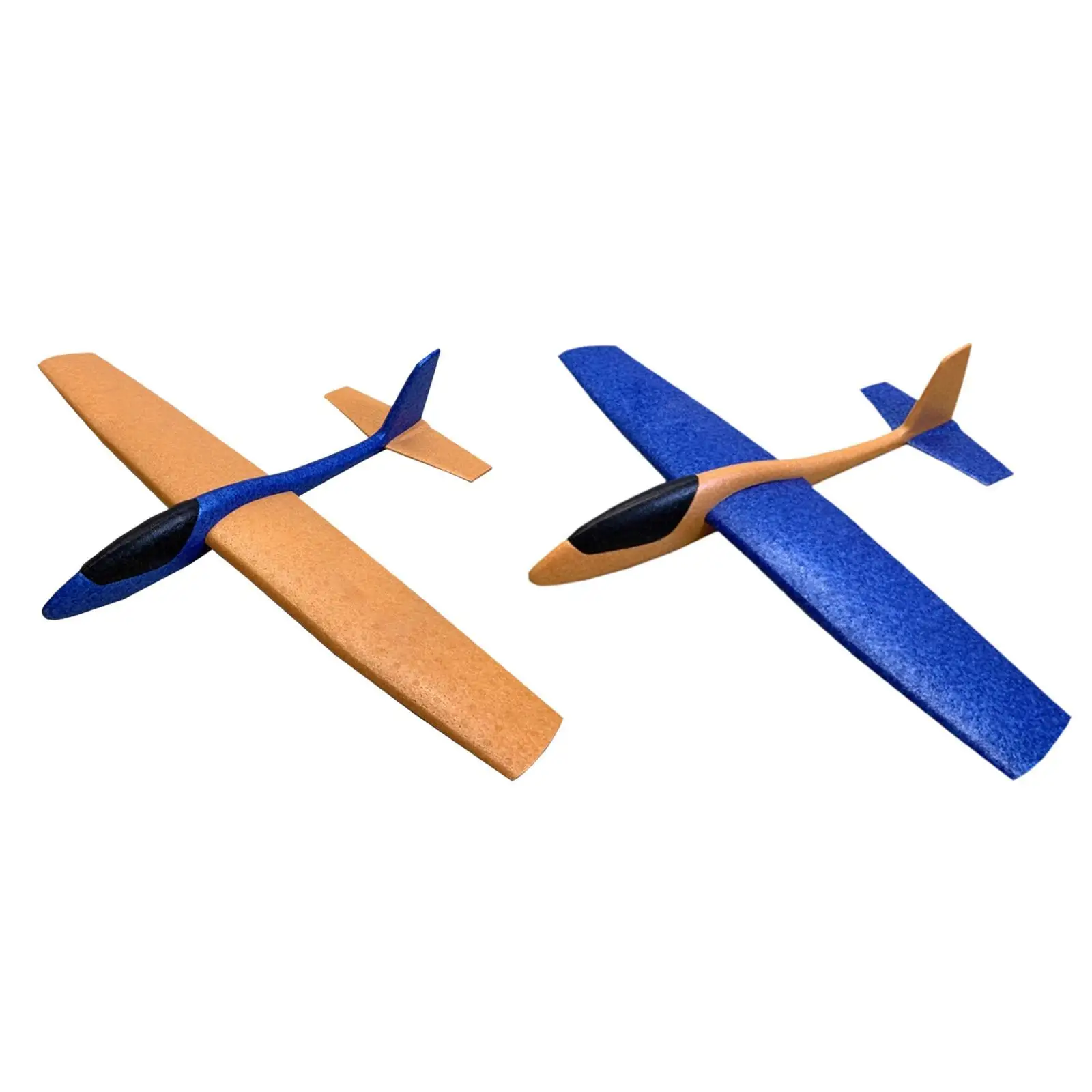 Throwing Glider Toy EPP Foam Hand Launch Plane Outdoor Sport Game for Kids 8-11 Years Lightweight Aircraft Gift