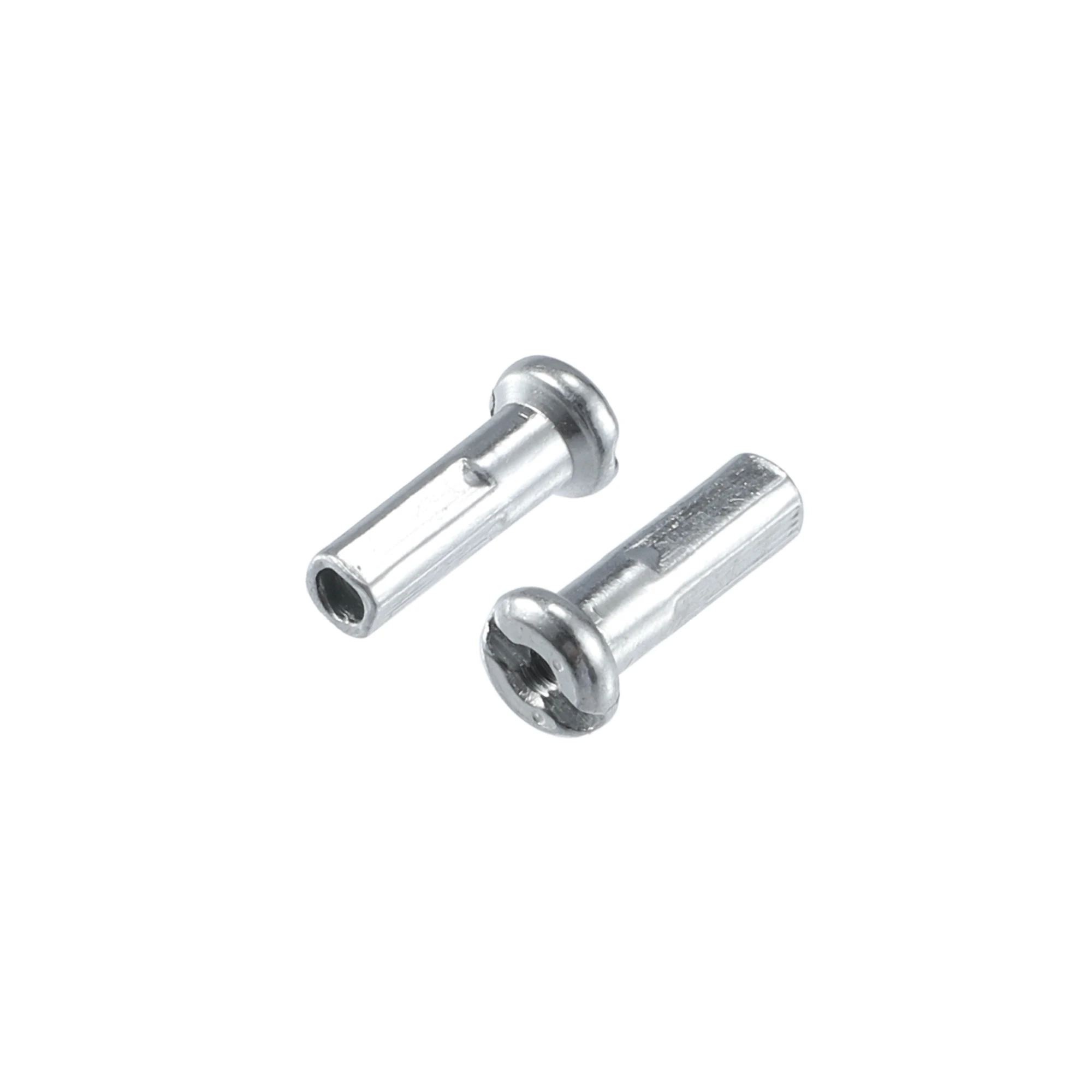X Autohaux 14G J Bend Fahrrad-Stahlspeichen 136–233 mm Länge mit Nippeln, gerader Kopf, Fahrrad-Ersatzteile, Schwarz – Detail 6