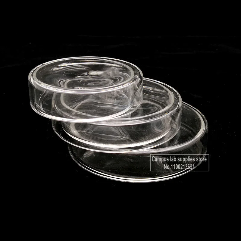 Laboratory Instruments Glass Culture Dishes Bacterial Cells High Borosilicate 35 60 75 90 100 120 150 180 200mm