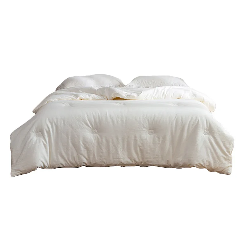 

Class A Alcohol Clean Cotton Quilt Is Soft, Fluffy, and Comfortable, with A Spring and Autumn Quilt Covering The Core