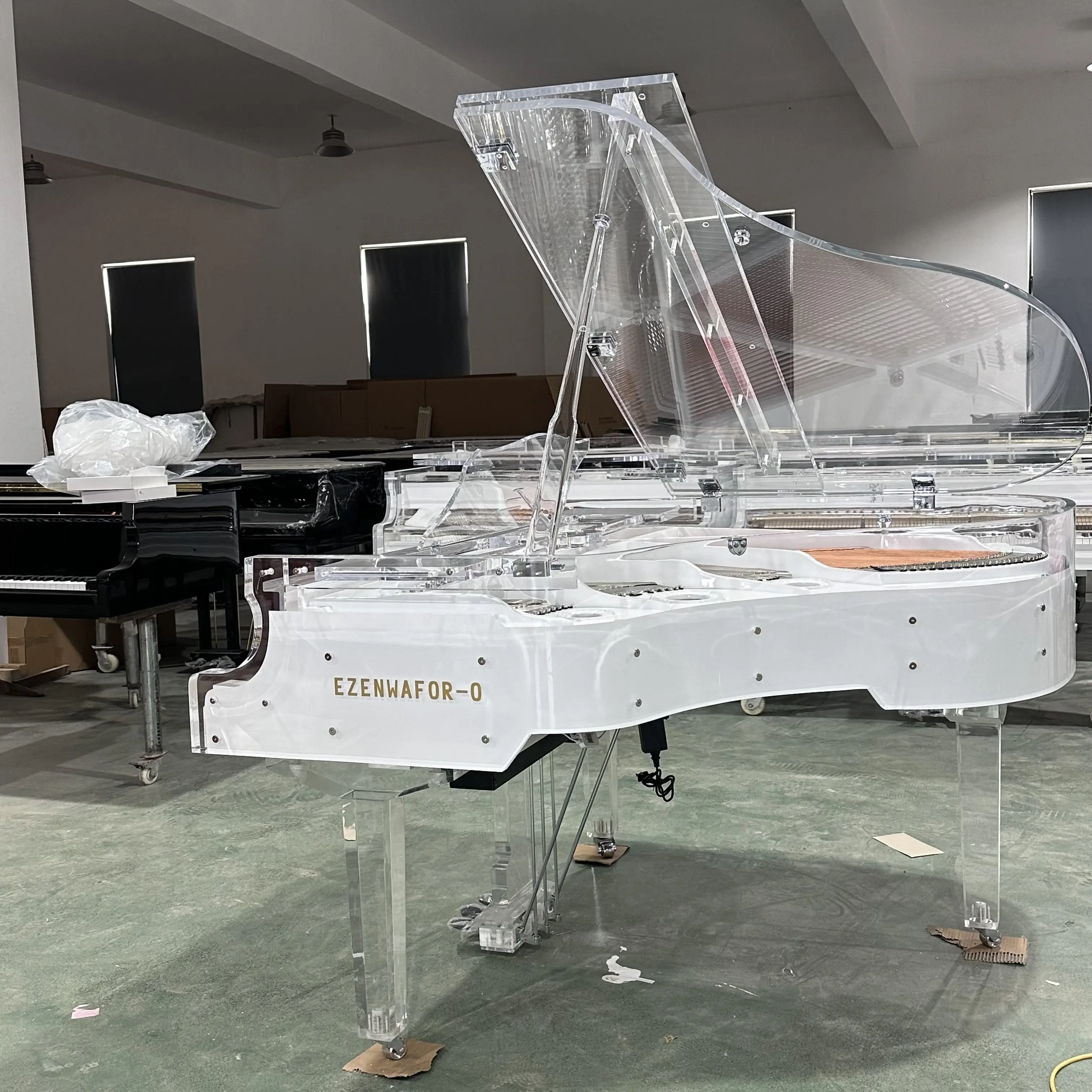 Whole Crystal Piano New Design GP150A Grand Transparent Piano with Autoplayer System