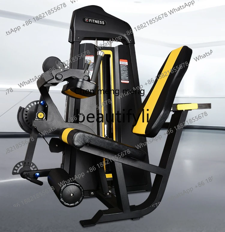 X Máquina de estiramiento de piernas para entrenamiento privado de gimnasio comercial, equipo de entrenamiento de piernas, máquina de doble propósito, fabricación de deportes de interior